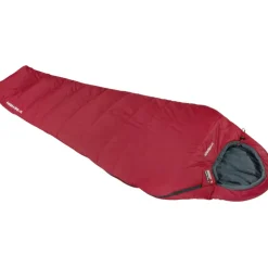High Peak  Hyperion 1M mummy slaapzak dark red grey