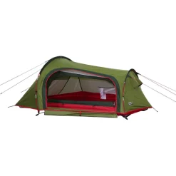 High Peak Sparrow LW lichtgewicht tunneltent pesto red