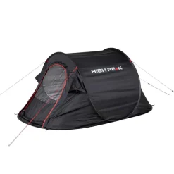 High Peak  Vision 2 pop up tent black