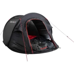 High Peak  Vision 2 pop up tent black