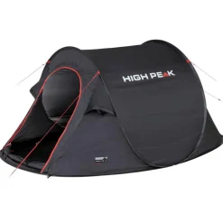 High Peak Vision 3 pop up tent black