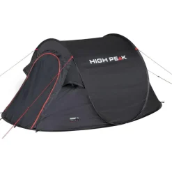 High Peak  Vision 3 pop up tent black