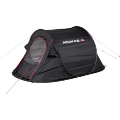 High Peak Vision 3 pop up tent black