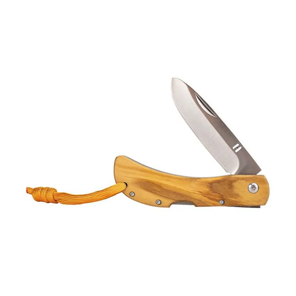 Homey's Joey EDC zakmes hout zilver