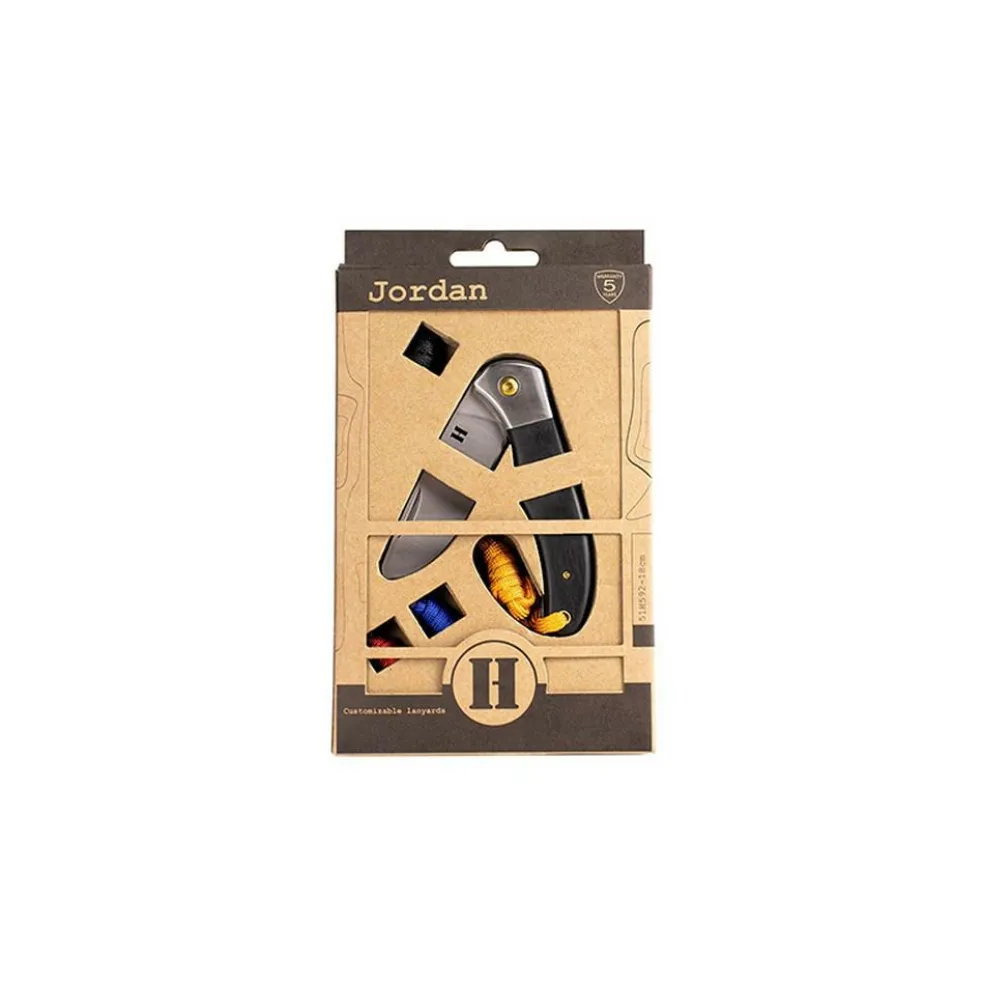 Homey's Jordan Outdoor zakmes zwart zilver