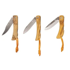 Homey's Michael EDC zakmes hout zilver