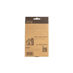 Homey's Olly EDC zakmes hout zilver