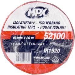 HPX 52100 isolatietape rood 19 mm x 20 meter