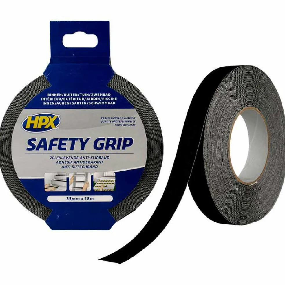HPX Safety Grip tape 25 mm x 18 meter black