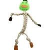 HuggleHounds Dilley Duck Natural Rope Knottie Extra Large hondenspeelgoed