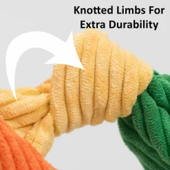 HuggleHounds Huggleflattie Morris Moose hondenspeelgoed