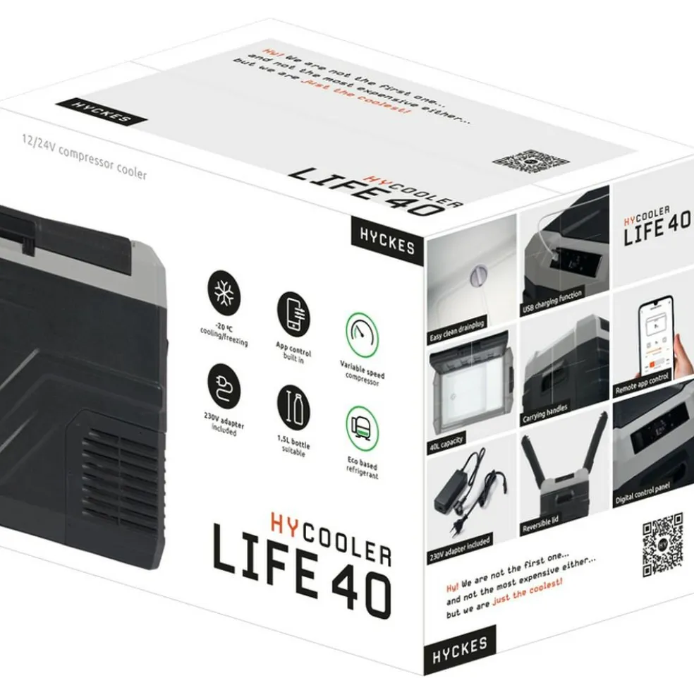 Hyckes HyCooler Life 40 compressor koelbox