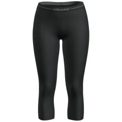 Icebreaker 200 Oasis 3/4 thermobroek dames black