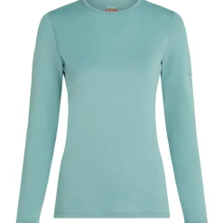 Icebreaker 260 Tech LS Crewe thermoshirt dames hydro