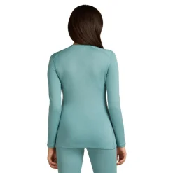 Icebreaker 260 Tech LS Crewe thermoshirt dames hydro