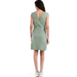 Icebreaker Merino 200 Granary jurk dames lichen