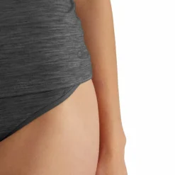 Icebreaker Siren Sweetheart shirt dames gritstone heather