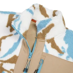 Icepeak Addidas fleece vest dames blue white brown