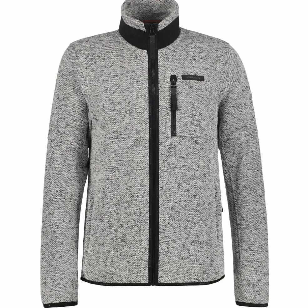 Icepeak Agarat fleece vest heren grey