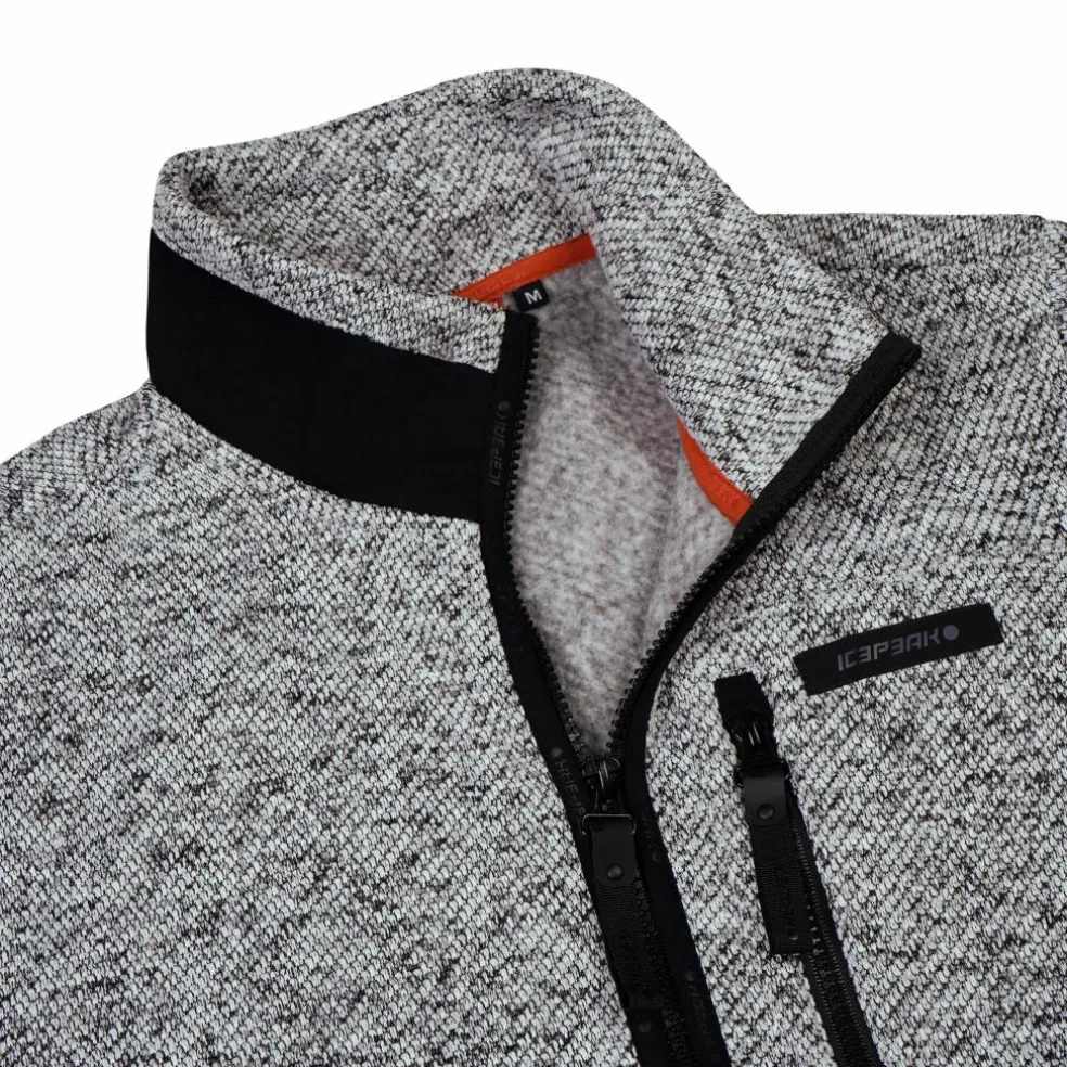Icepeak Agarat fleece vest heren grey