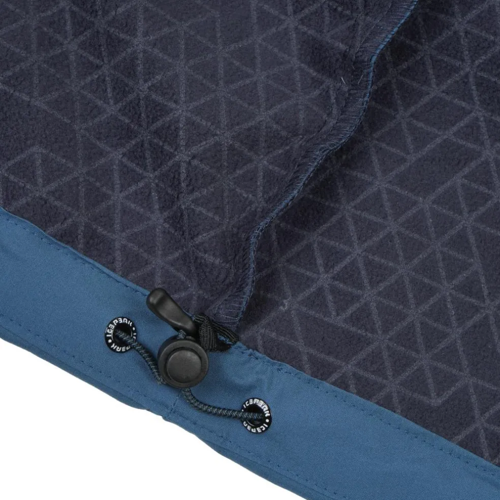 Icepeak Alamosa parka softshell jas dames blue