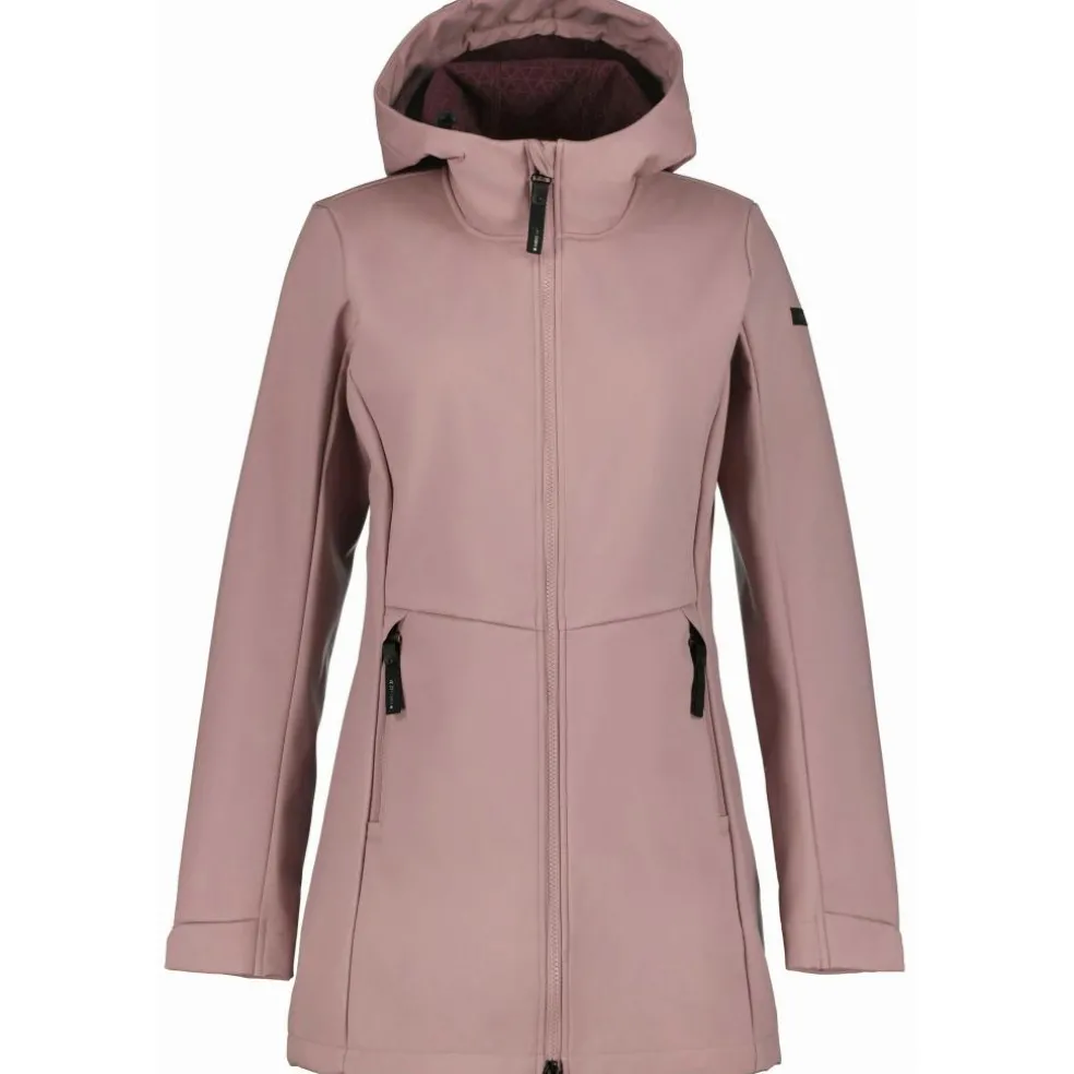 Icepeak Alamosa parka softshell jas dames lavender