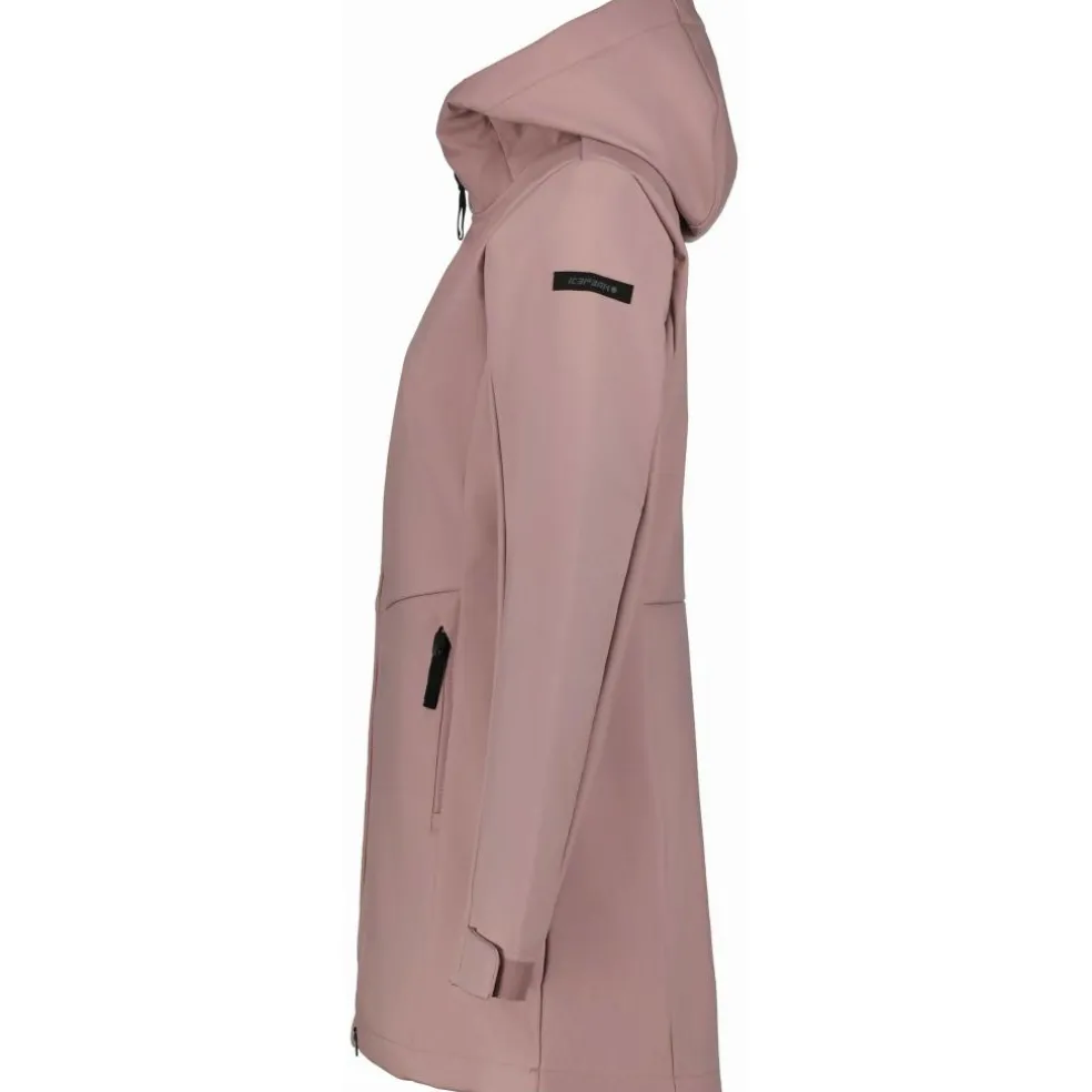 Icepeak Alamosa parka softshell jas dames lavender