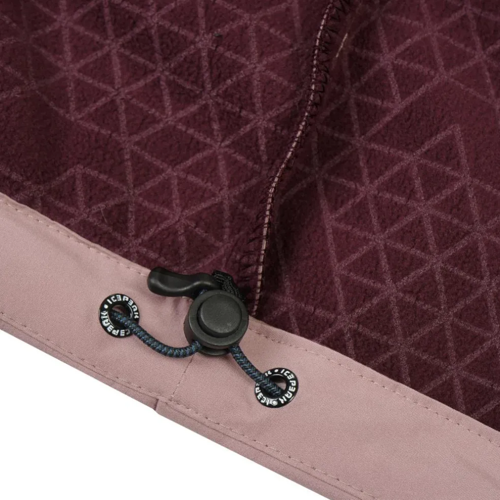 Icepeak Alamosa parka softshell jas dames lavender