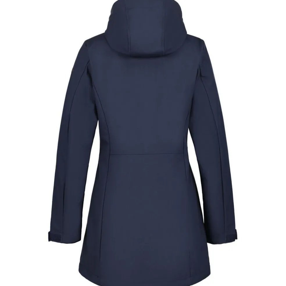 Icepeak Alamosa parka softshell jas dames dark blue