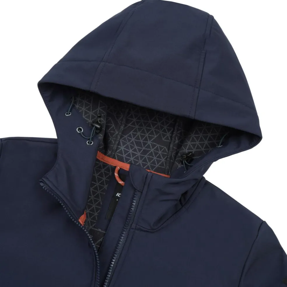 Icepeak Alamosa parka softshell jas dames dark blue
