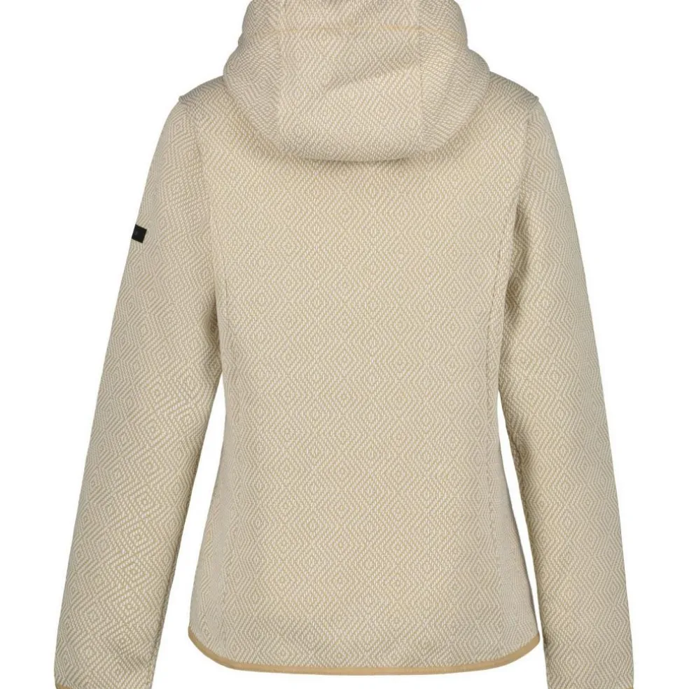 Icepeak Auen fleece vest dames beige