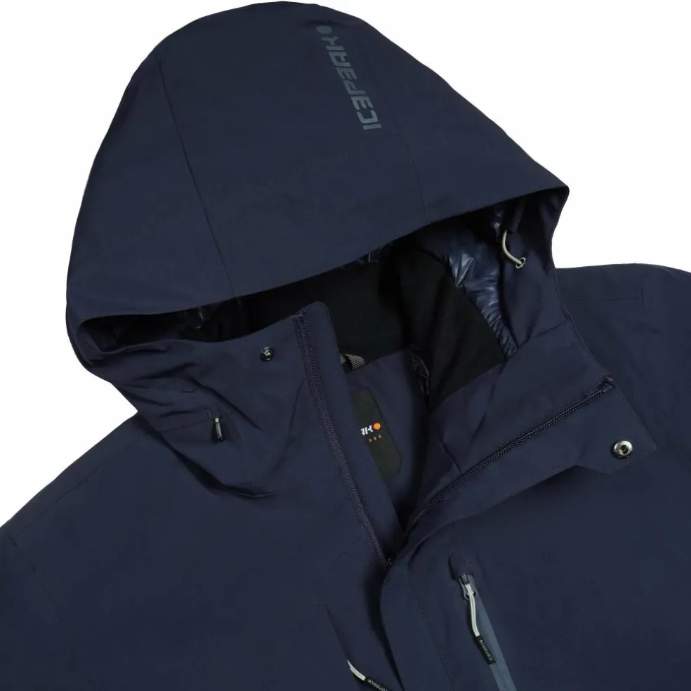 Icepeak Bakerhill parka outdoor jack heren dark blue