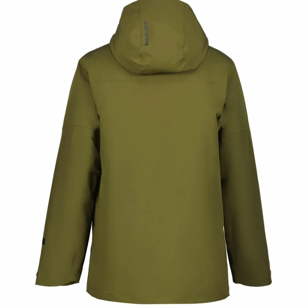 Icepeak Bakerhill parka outdoor jack heren olive
