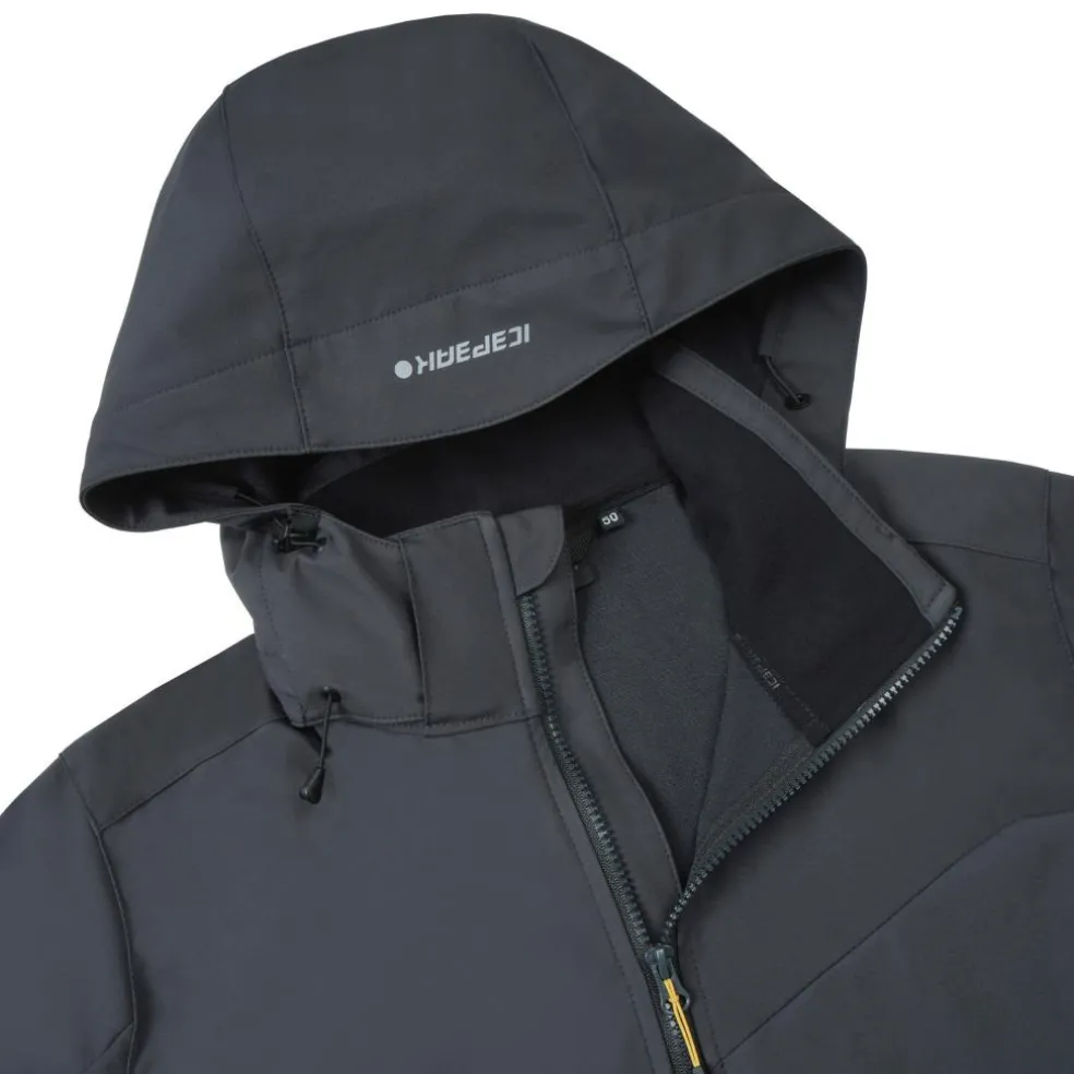 Icepeak Barmstedt softshell jas heren anthracite