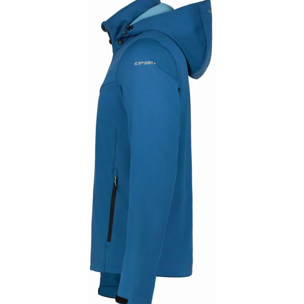 Icepeak Biggs softshell jas heren blue
