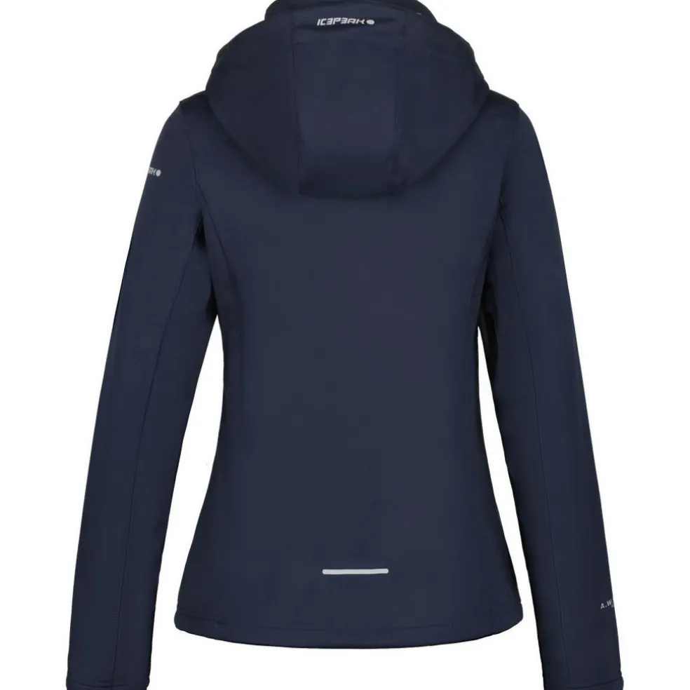 Icepeak Boise softshell jas dames blue