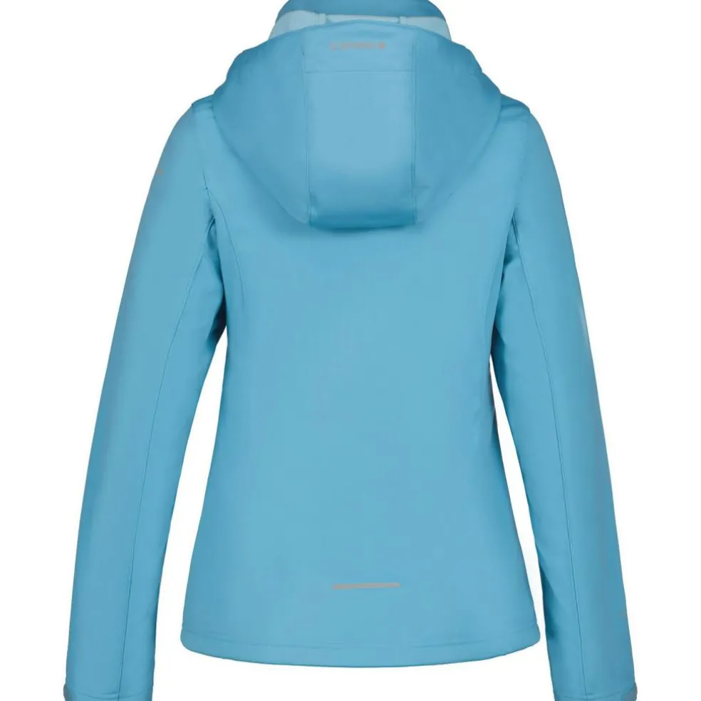 Icepeak Boise softshell jas dames light blue
