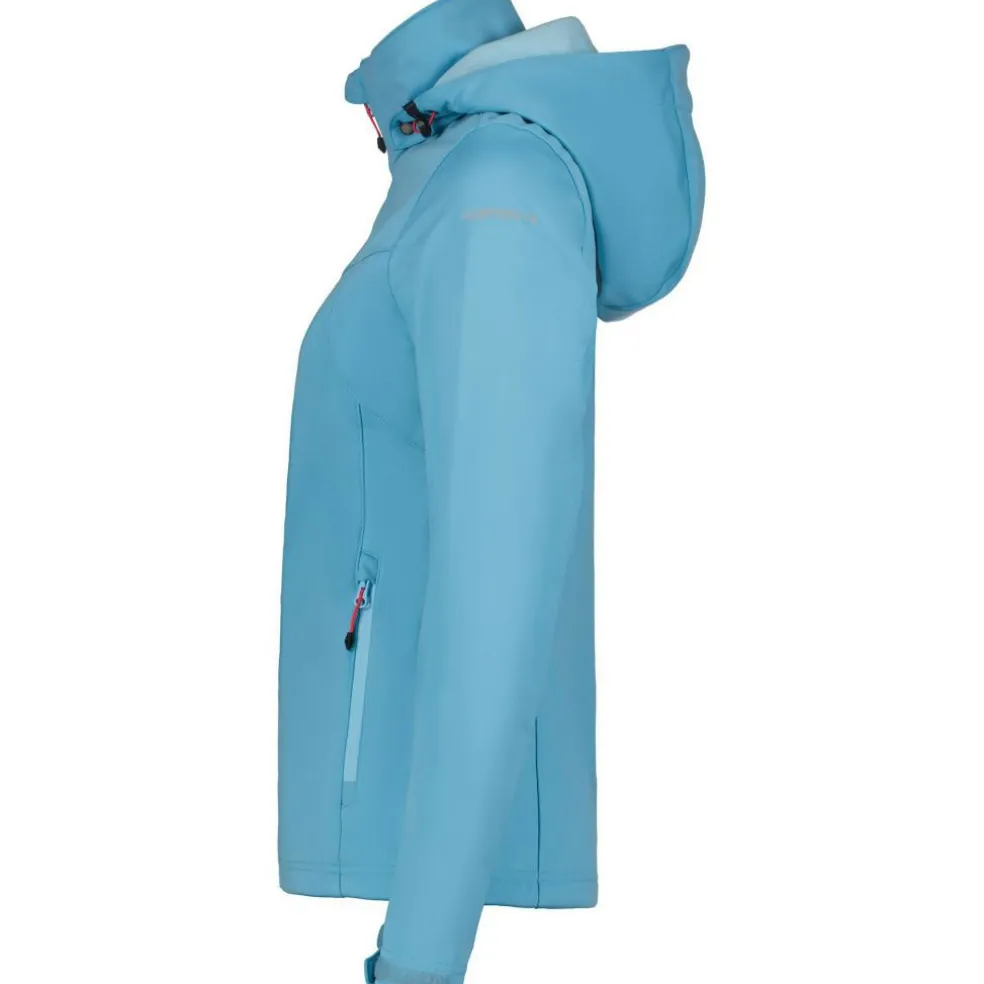 Icepeak Boise softshell jas dames light blue