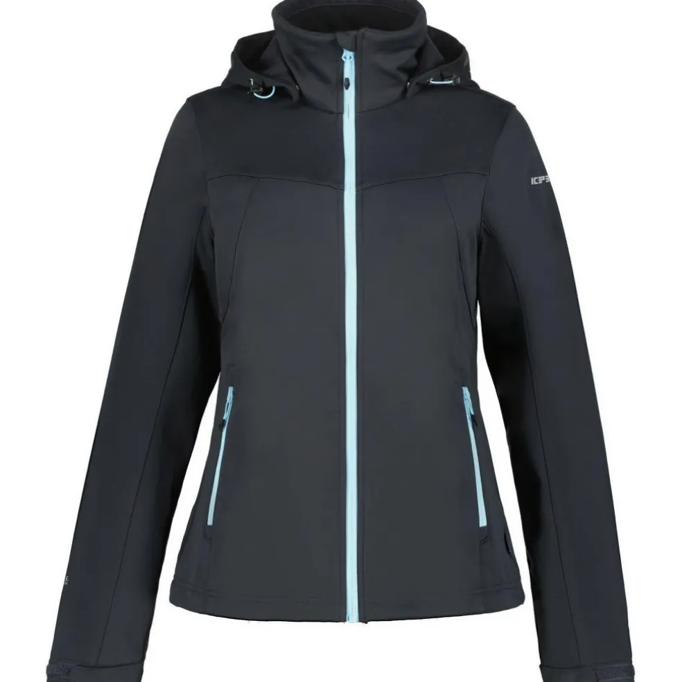 Icepeak Boise softshell jas dames anthracite