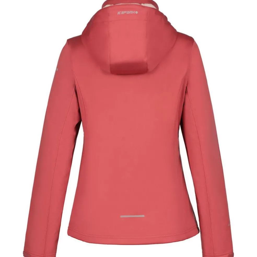 Icepeak Boise softshell jas dames raspberry
