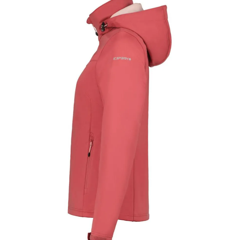 Icepeak Boise softshell jas dames raspberry