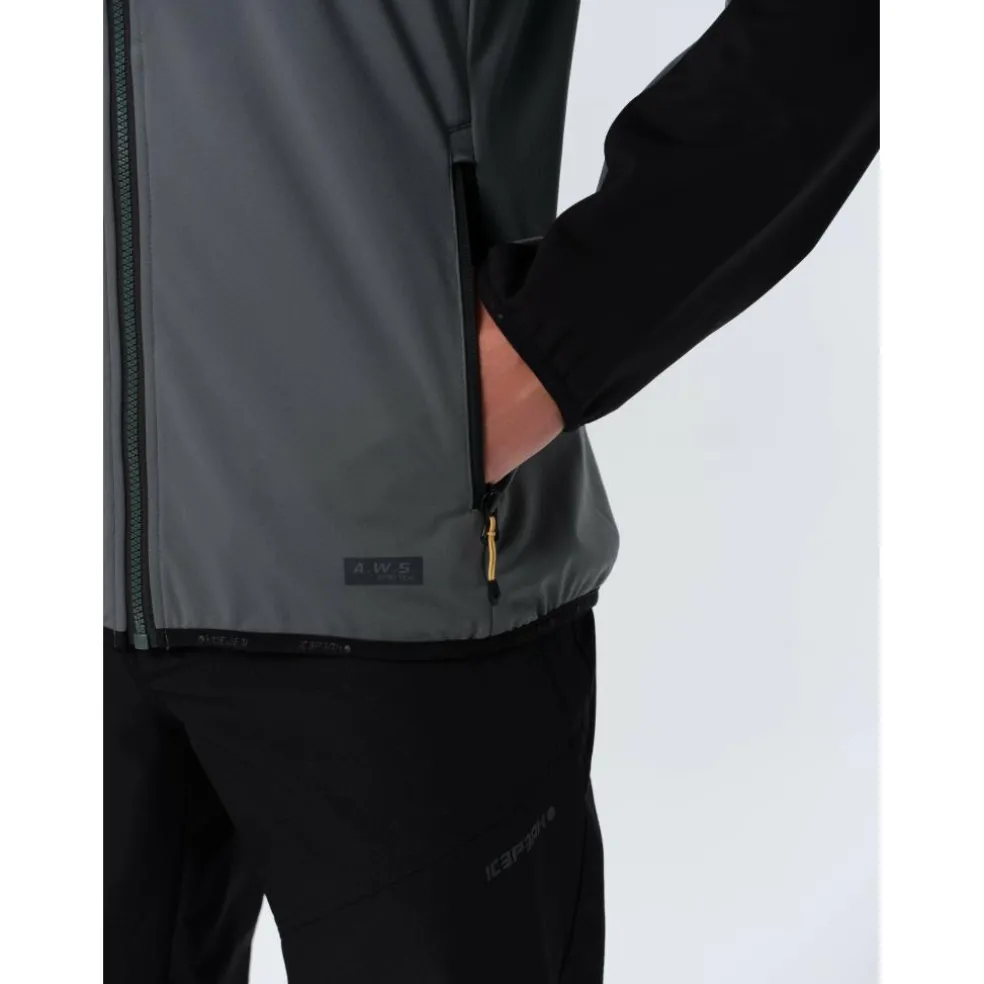 Icepeak Bradford softshell jas heren dark olive