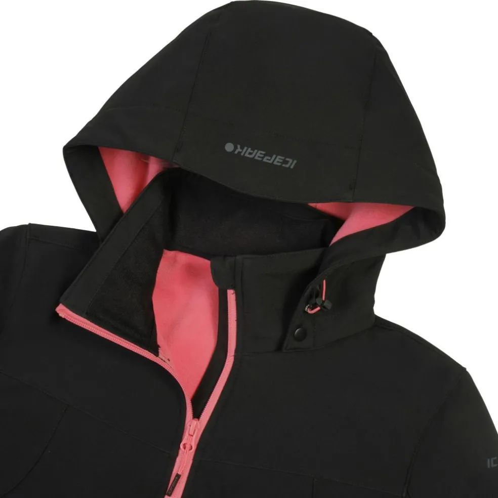 Icepeak Brenham softshell jas dames black