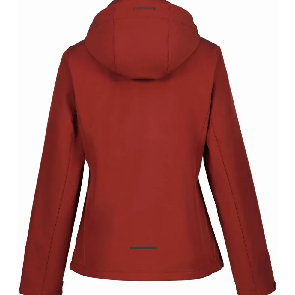 Icepeak Brenham softshell jas dames red