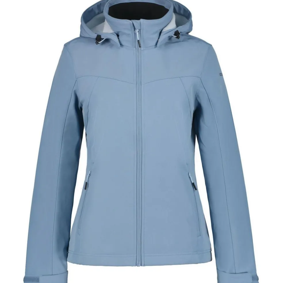 Icepeak Brenham softshell jas dames blue