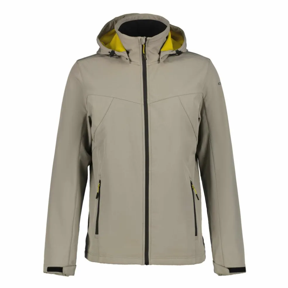 Icepeak Brimfield softshell jas heren grey