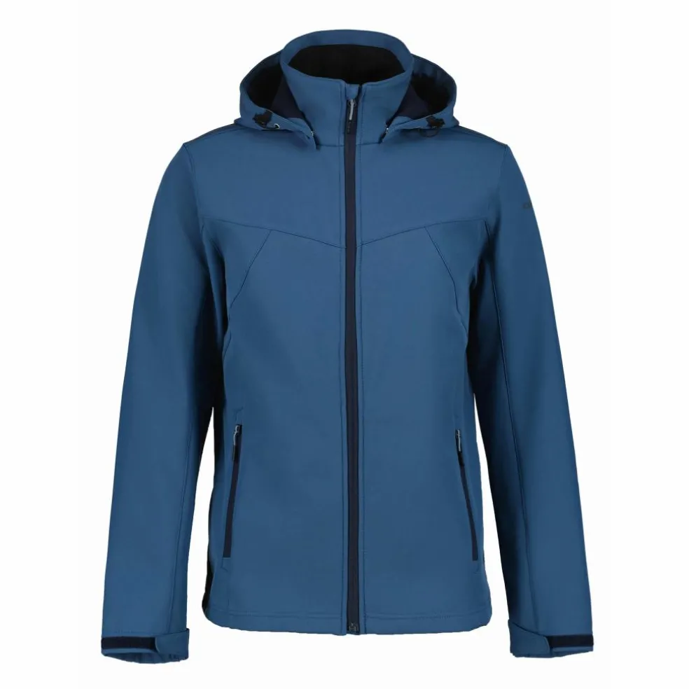 Icepeak Brimfield softshell jas heren aqua