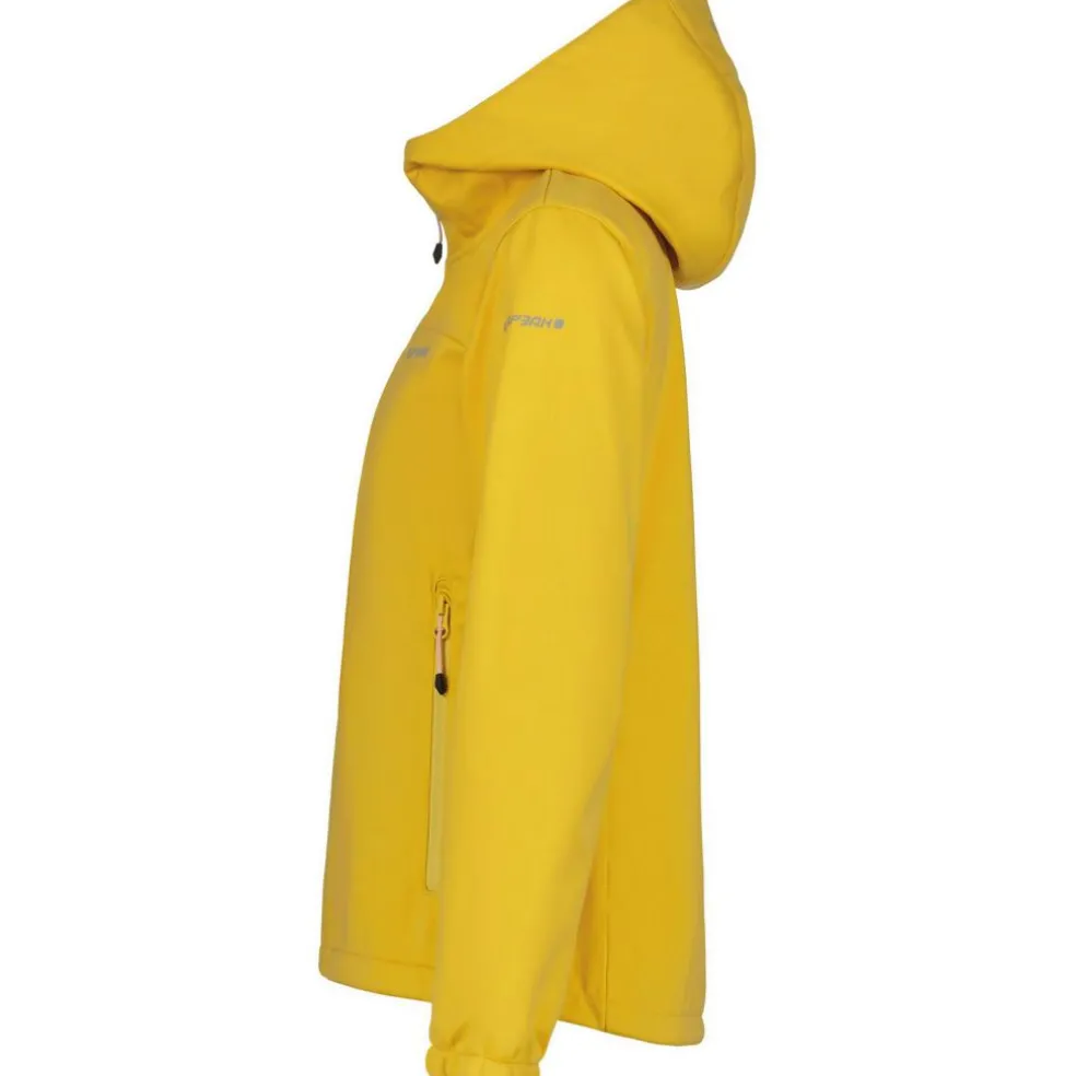 Icepeak Kleve softshell jas junior yellow