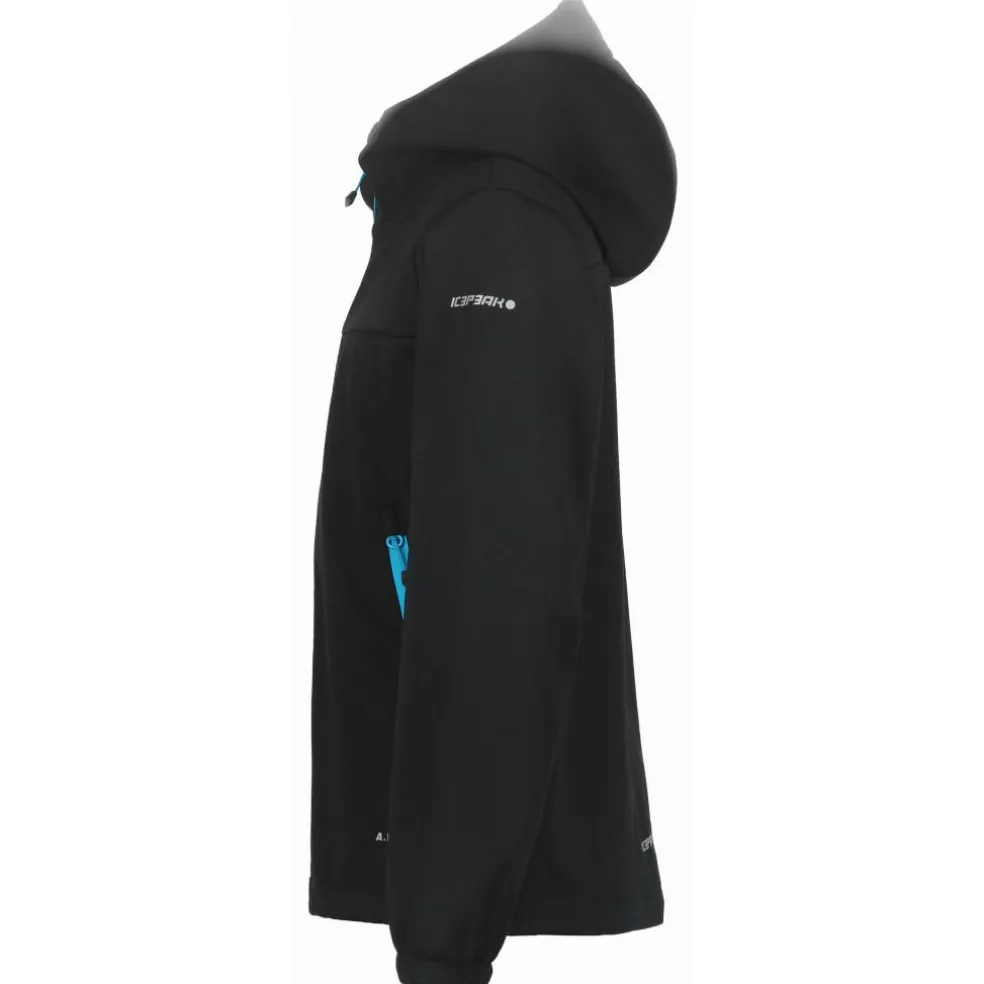 Icepeak Kline softshell jas junior turquoise