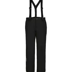 Icepeak Lisman salopette skibroek junior zwart